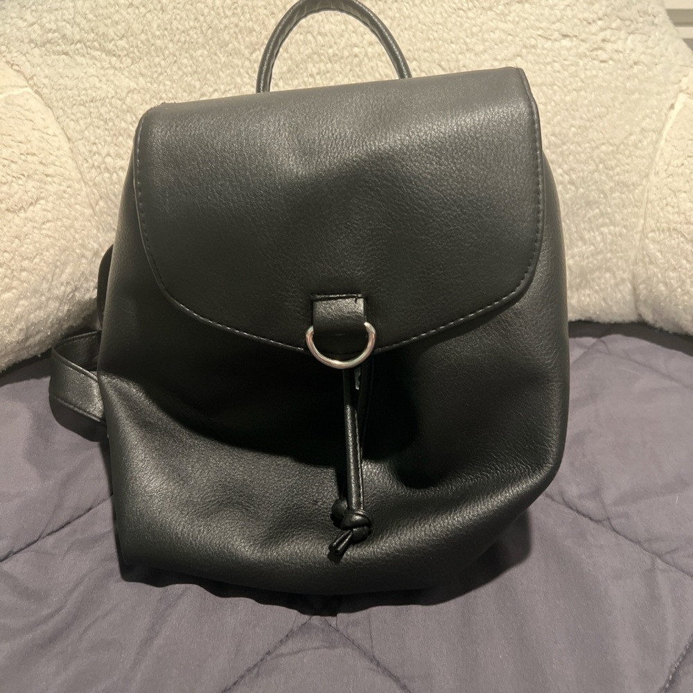 Garage Black Mini Bag with Minimalist Appeal